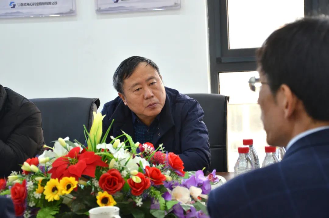 濟(jì)南市工信局生物醫(yī)藥處張奇良處長(zhǎng)一行來我司調(diào)研指導(dǎo)